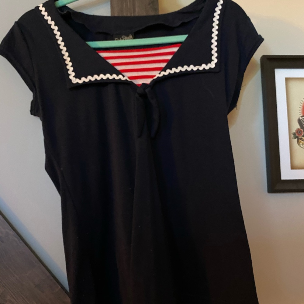 RockSteady Pinup Nautical Sailor top